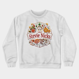 Stevie Nicks Flower VIntage Crewneck Sweatshirt